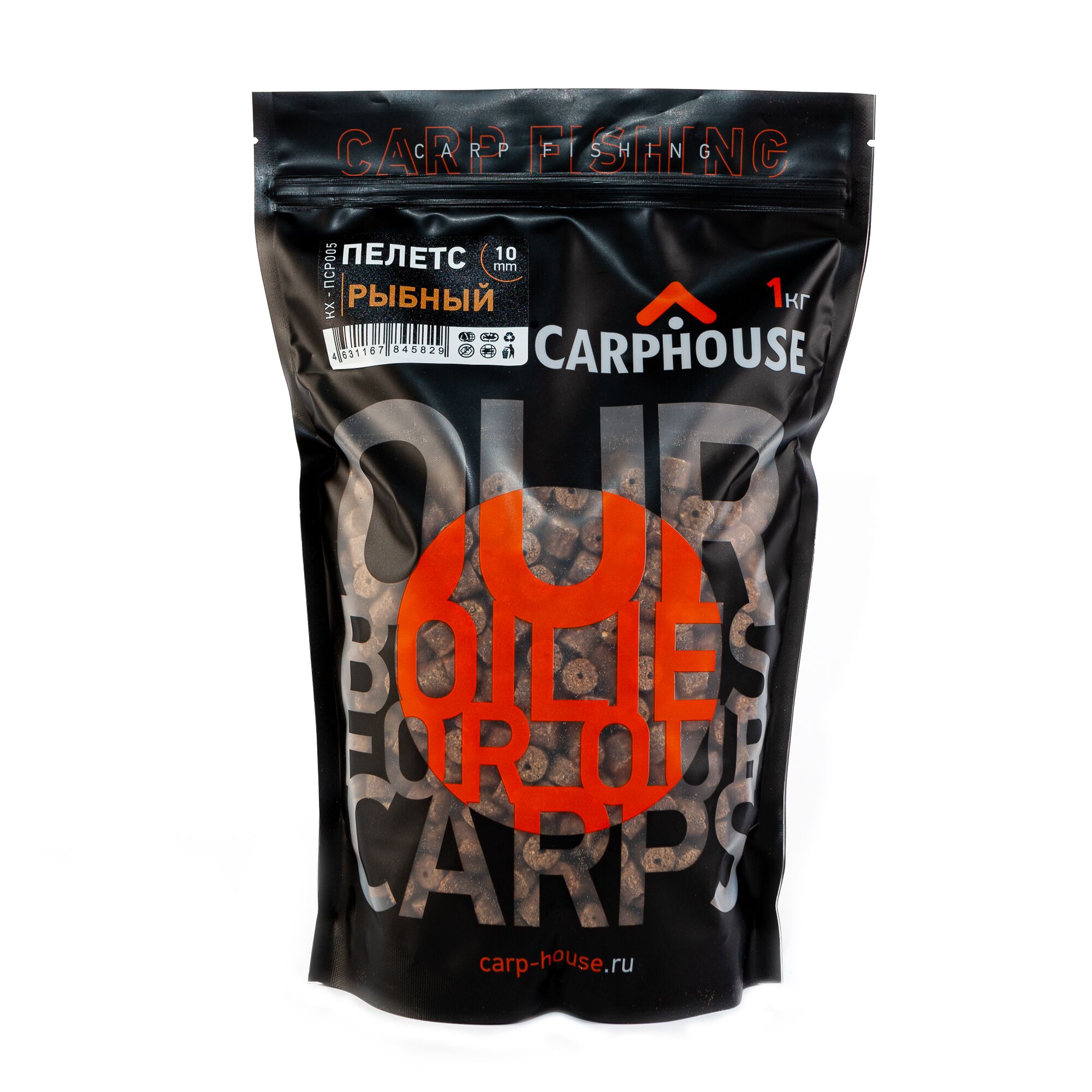 Пеллетс Рыбный 10 мм CARPHOUSE